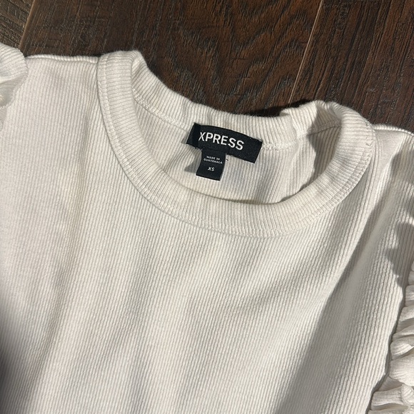 Cute Ruffle Sleeve Tee - Picture 2 of 2